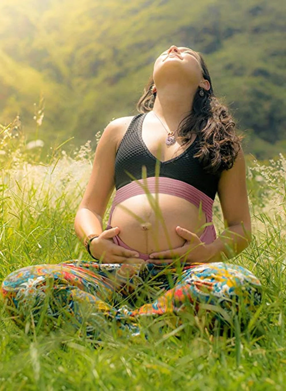Soporte abdominal durante la maternidad