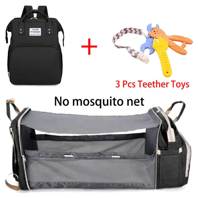 All-in-One Baby Crib Backpack
