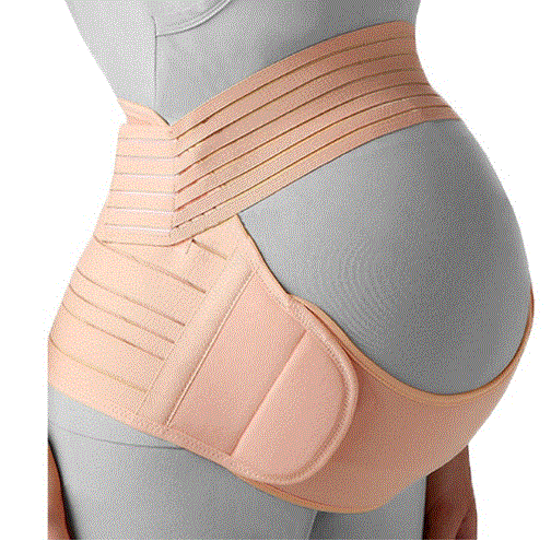 Soporte abdominal durante la maternidad