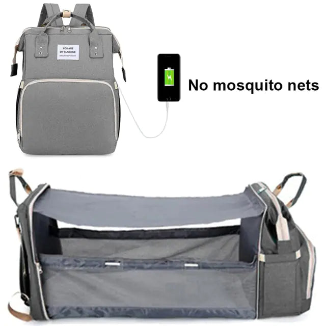 All-in-One Baby Crib Backpack