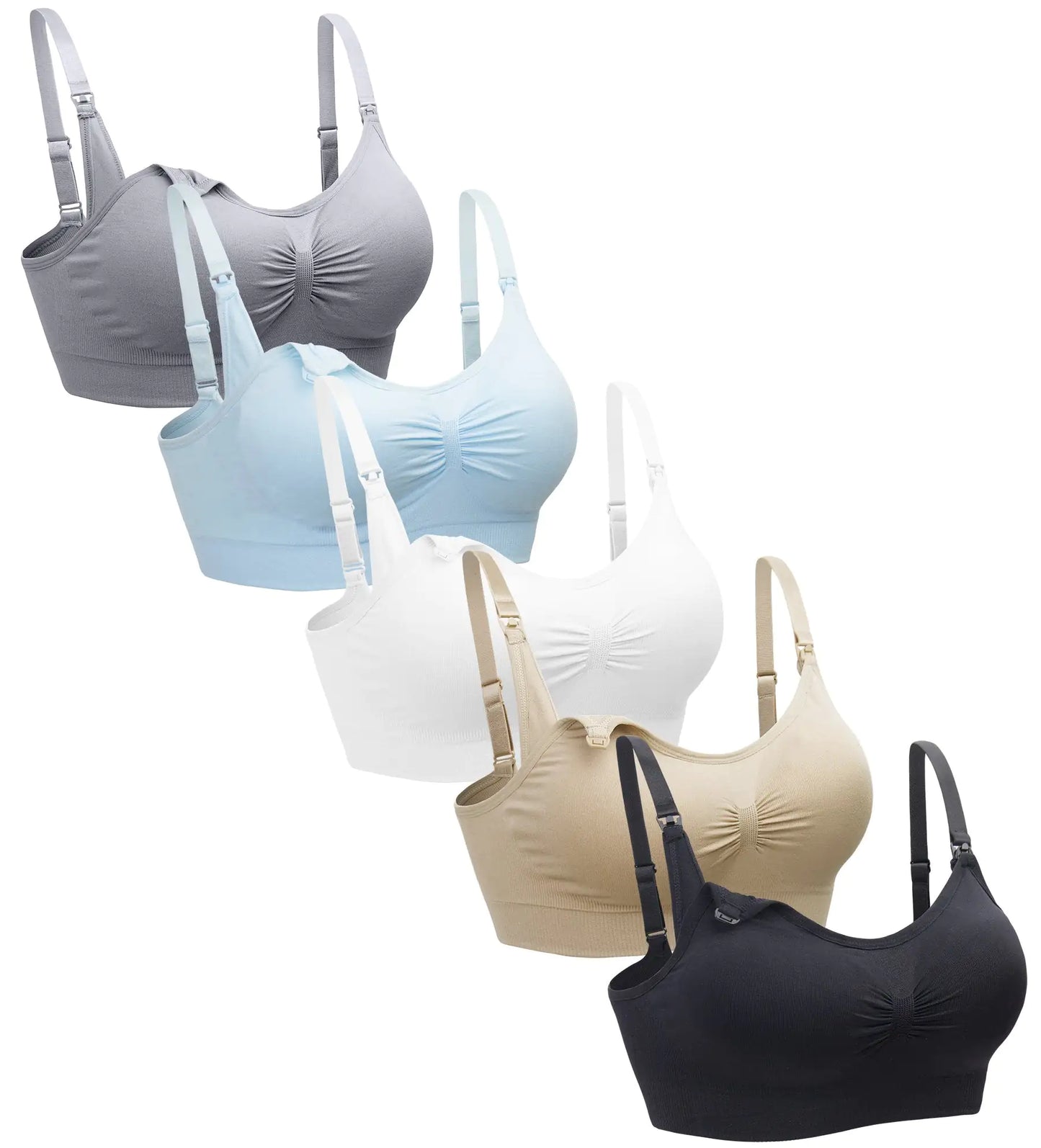 Conjunto de sujetador de lactancia Suekaphin (5 piezas)