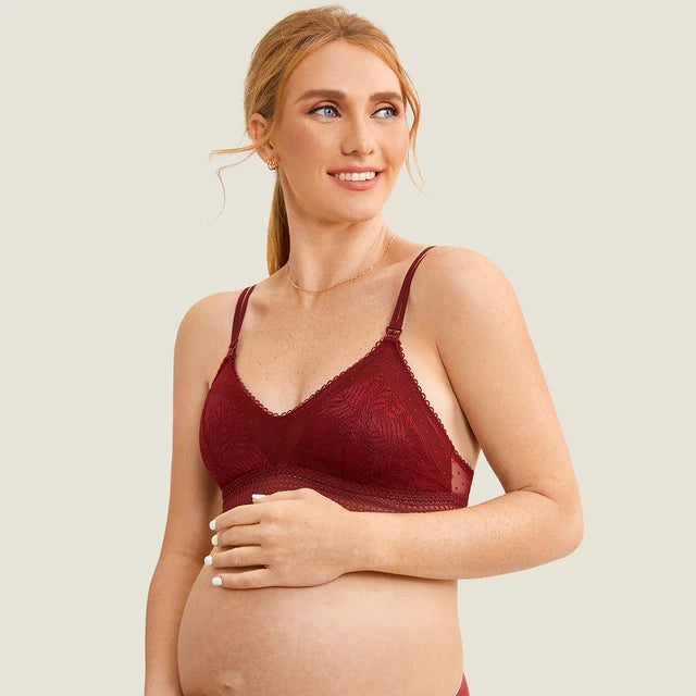 Lace Maternity Nursing Bra