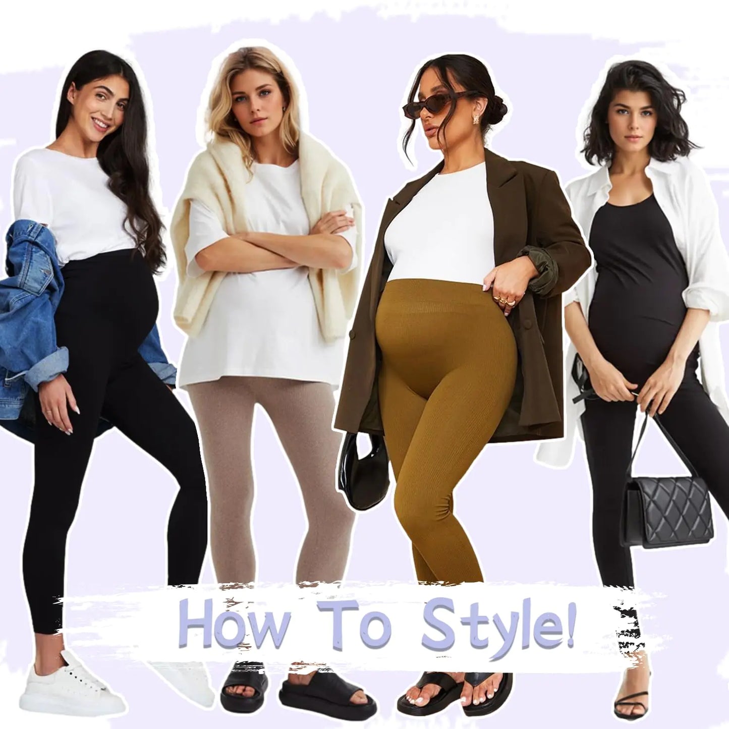 Women's Maternity Leggings (3 pc)