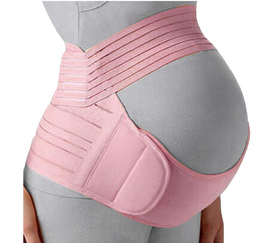 Soporte abdominal durante la maternidad