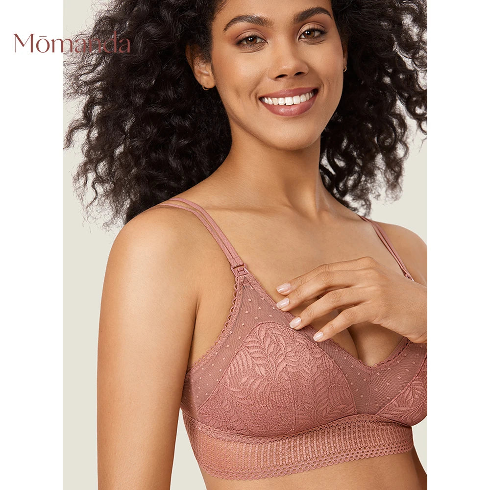 Lace Maternity Nursing Bra