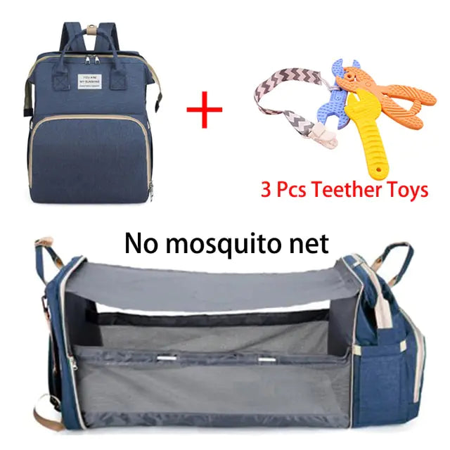 All-in-One Baby Crib Backpack