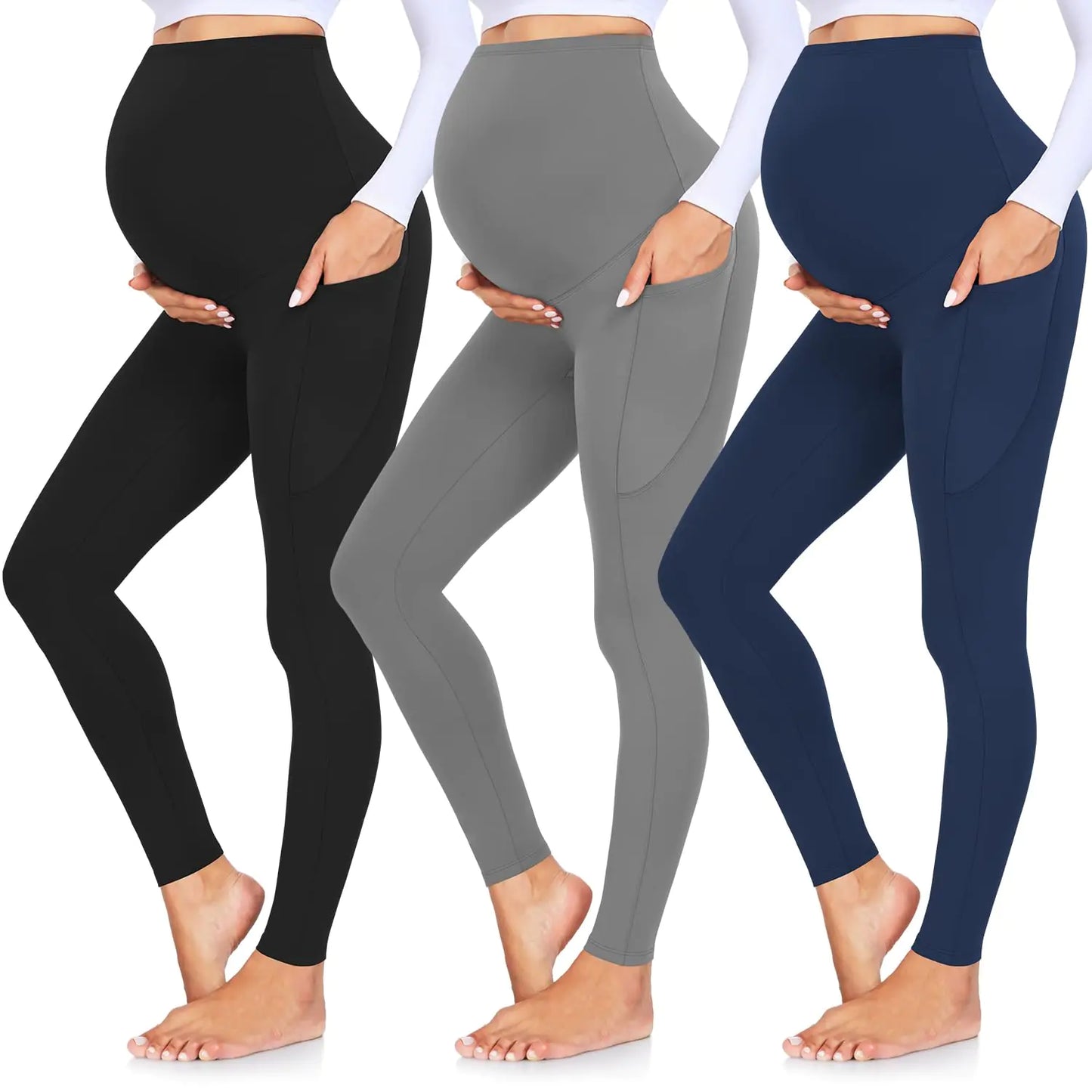 Women's Maternity Leggings (3 pc)