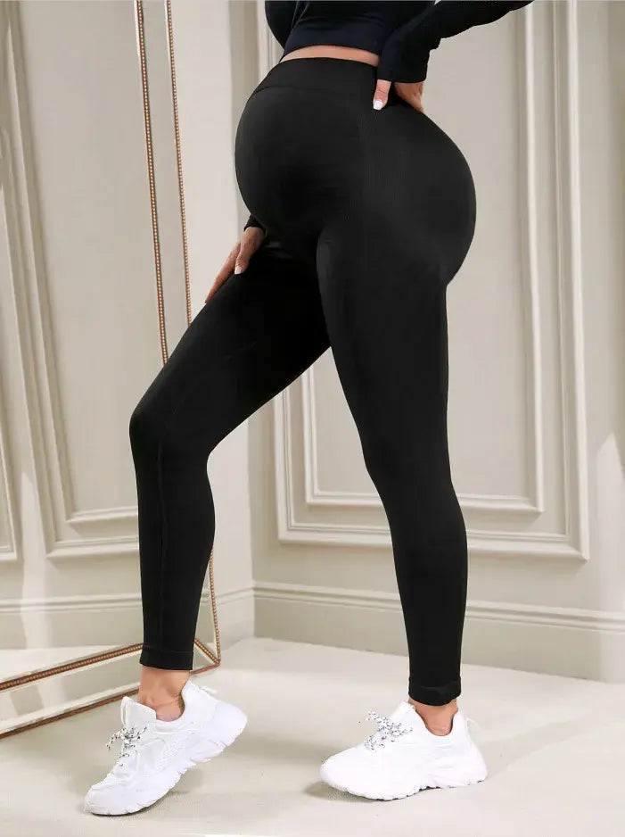 Leggings de maternidad de cintura alta