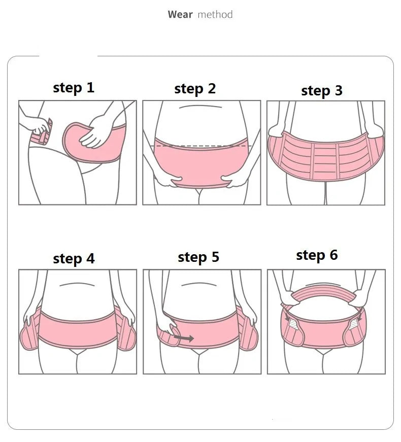 Soporte abdominal durante la maternidad