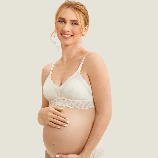 Lace Maternity Nursing Bra