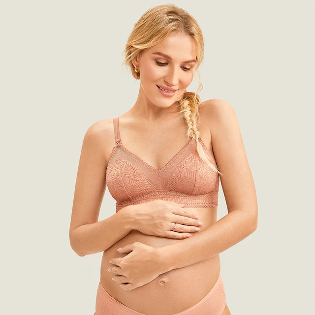 Lace Maternity Nursing Bra