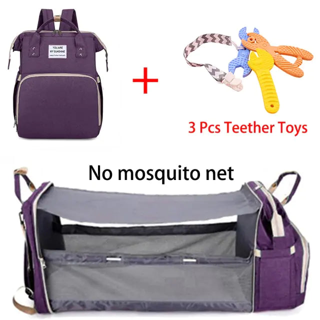All-in-One Baby Crib Backpack
