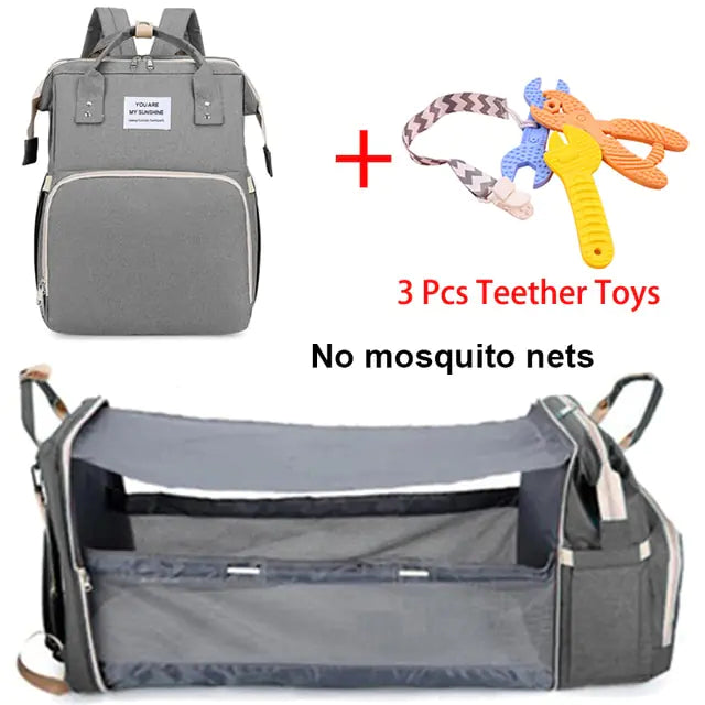 All-in-One Baby Crib Backpack