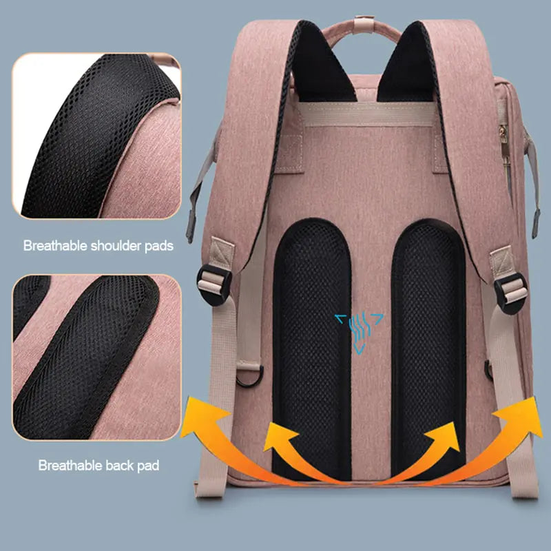 All-in-One Baby Crib Backpack