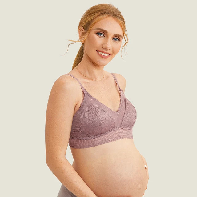 Lace Maternity Nursing Bra